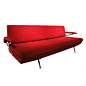 Sleep-O-Matic Couch-Bed in the Style of Marco Zanuso Italy 1950