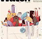 Various Editorials 3 : Various editorial illustrations from the past months