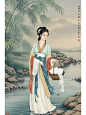 四大美女 之 西施浣纱 - 小红书