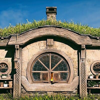 Hobbit Hallway, Mari...