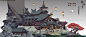ArtStation - 棺材店-设计（棺材店设计）