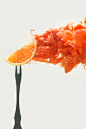 Disintegrated food : Colours of food