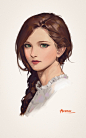 Head Drawing, HAREN (Kim Han seul) : Feb.27.2018 - Head Drawing<br/>This paint will be Insert my book as tutorial. <br/>This is part of the tutorial.<br/>Instagram: <a class="text-meta meta-link" rel="nofollow" hre