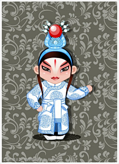 LAI~采集到特色插画-中国元素