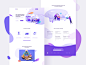 E-commerce Web App Design branding flat ux icon typography queble colorful illustrator design web app illustration ui