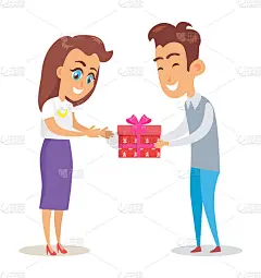 Loving Couple on Xmas Eve Merry Christmas Poster