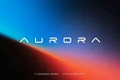 Versa未来科幻极简抽象机能科技品牌logo海报封面标题英文字体包模板