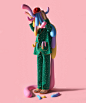 10款3D人物角色模型制作