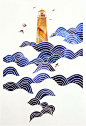 Mayuko Fujino Paper Cutout and Collage Illustration