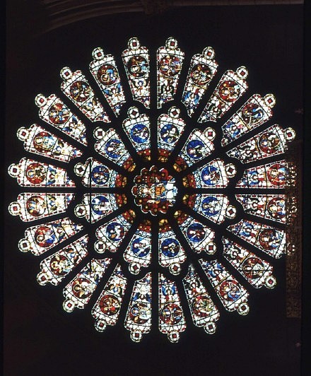 玫瑰窗（The rose window）...