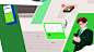 NAVER lineworks motiongraphic messenger works Promotion movie Character infographic motion