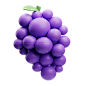 Grape 3D Illustration