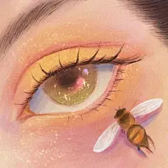 ​​ 艺术绘画 丨 眼里的星辰 . 画师  @柒十二凉

#遇见艺术##爱与艺术# ​​​​