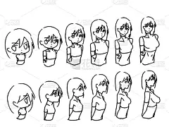 女性乳房绘图教程。以胸部为重点画女人的身体。