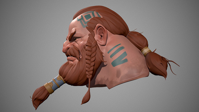 Dwarf Bust, James Fr...