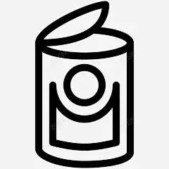 罐头标牌形状图标 icon 标识 标志 UI图标 设计图片 免费下载 页面网页 平面电商 创意素材