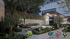 深圳金地·明峰府 景观设计 /  道远设计 : 暖阳、芬芳、波光、晓风…… 空间在绿意里延申，绿意在空间中成长 而时间在这空间与绿意的交融中迟缓 镌刻着亘古不变的诗意与美 漫步其中，聆听自然与艺术之美 感受这充满梦想的、幻想的、激情的、优雅的空间 总能激起我们最内心的波澜 生活的本味，如此正好 解析 本案位于深圳市光明区，项目南侧紧邻地铁6号线，周边多为工厂、居住氛...