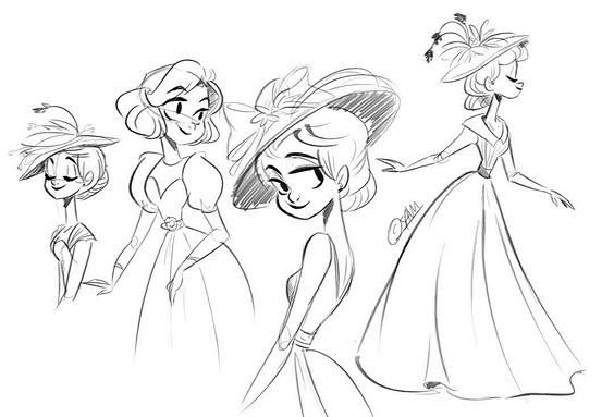 night time doodles~ ...