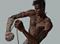 Young Dambe Boxer, Daniel Clarke