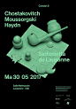 “Sinfonietta – Chostakovitch & Moussorgski”, 2017, by Juuni, Switzerland