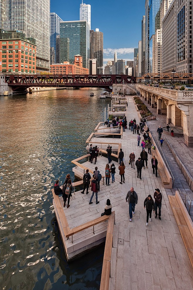 芝加哥滨河步道的四维设计 / Sasak...