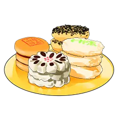 千库网_卡通手绘新年美食糕点_元素编号11435965