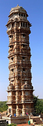 ✮ Tower of Victory, Chittorgarh, Rajasthan, India