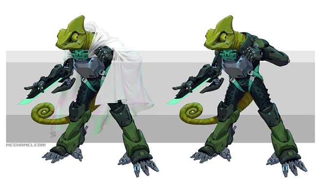 mechameleon!-花瓣网