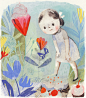 Isabelle Arsenault 的插画世界之随笔小画1 - 韩国CG插图 - 韩国设计网