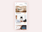 酒店App app 商标 设计 界面 ui ux dailyui