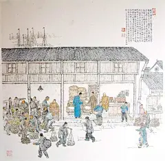 老家人想念他！连环画大师贺友直纪念馆今日升级重开_贺老 : 今天上午，以已故中国连环画泰斗贺友直名字命名的——贺友直纪念馆，在北仑新碶老街西河塘路3号正式开馆。 为让更多市民走进纪念馆，参观贺友直作品，了解大师生前生活，新碶街道又于2017年底开始对艺术馆的… _插画-中国_T202162 #率叶插件，让花瓣网更好用_http://ly.jiuxihuan.net/?yqr=10797150#