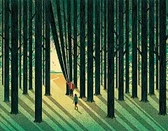 【插画艺术】意大利插画家Davide Bonazzi精妙创意的插画作品 : 来源/设计之家 设计：Davide Bonazzi