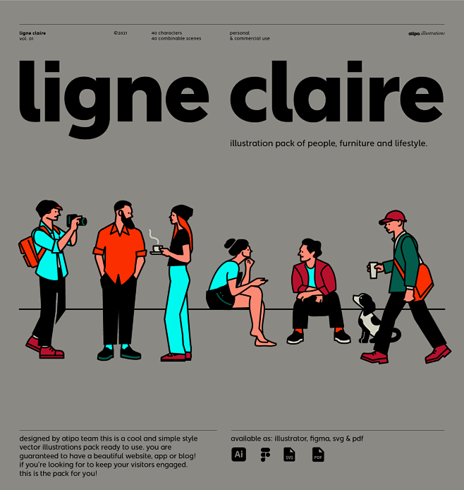 ligne claire - Illus...
