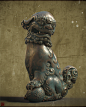 Chinese  lion(Rerender version 2016), Zhelong XU : Model created in 2012.
The jade one perhaps have more chinese style.
清明时节雨纷纷,路上行人欲断魂.借问酒家何处有,牧童遥指杏花村.