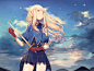 The Last Bahamut p站 二次元 手绘 插画 少女 头像 最后的巴哈姆特