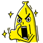 Mr.BANANA 香蕉先生 – LINE貼圖 | LINE STORE : 哩來來來~~香蕉先生第二彈終於來囉。快讓白爛的香蕭先生讓你的聊天更有趣吧!!