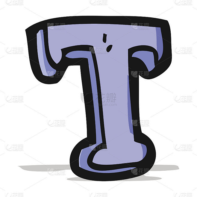 卡通字母T