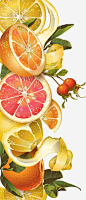 复古橙子柠檬蜂蜜背景高清素材 山楂 柠檬 橙子 水果 水果店海报 维生素 蜂蜜 元素 免抠png 设计图片 免费下载 页面网页 平面电商 创意素材