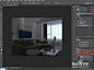 室内效果图ps快速后期修图