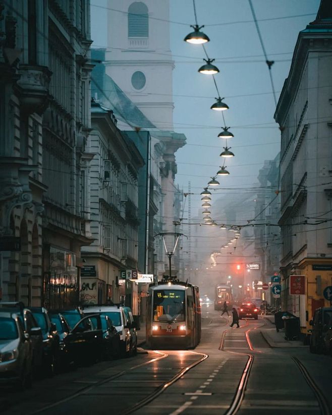 风雪中的维也纳街头 - 街头摄影 - C...
