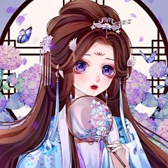 雨探花采集到古风女头像