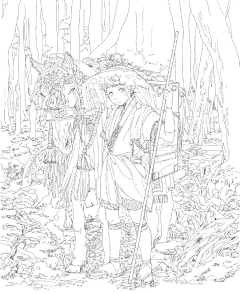 【狡童】采集到线稿
