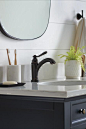 Elevate the look and feel of your contemporary bath space with the Elmhurst® Single-Handle Lavatory Faucet!