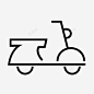 滑板车震颤运输图标 icon 标识 标志 UI图标 设计图片 免费下载 页面网页 平面电商 创意素材