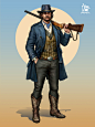 Wild Frontier Game Characters 