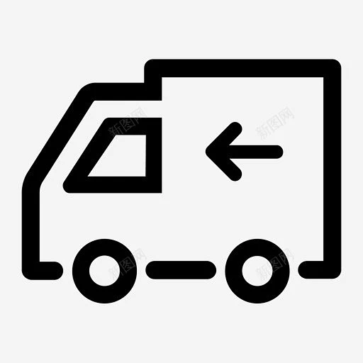 送货搬家送货车送餐图标 页面网页 平面电商 创意素材-花瓣网