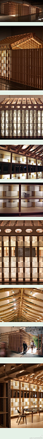 爱玛仕展馆在2011米兰设计周，展馆取名“纸房子”，日本式的细节值得看看。。。。。