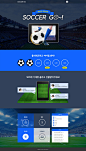 世界杯足球赛事宣传PSD网页模板Web template#tiw382a0101 :  