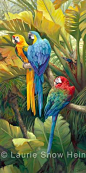 Laurie Snow Hein - Tropical Parrots