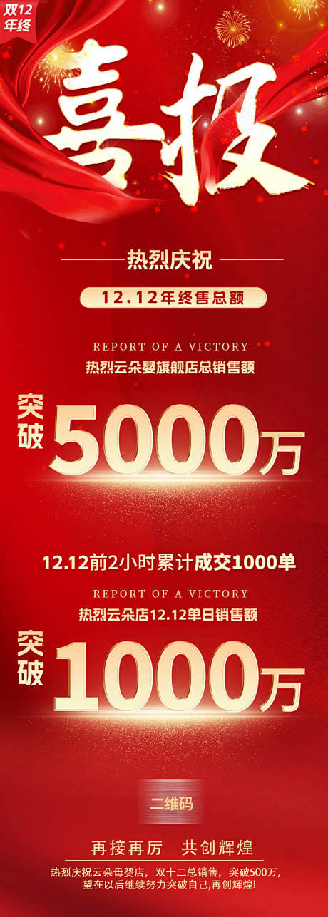 年终喜报长图-源文件